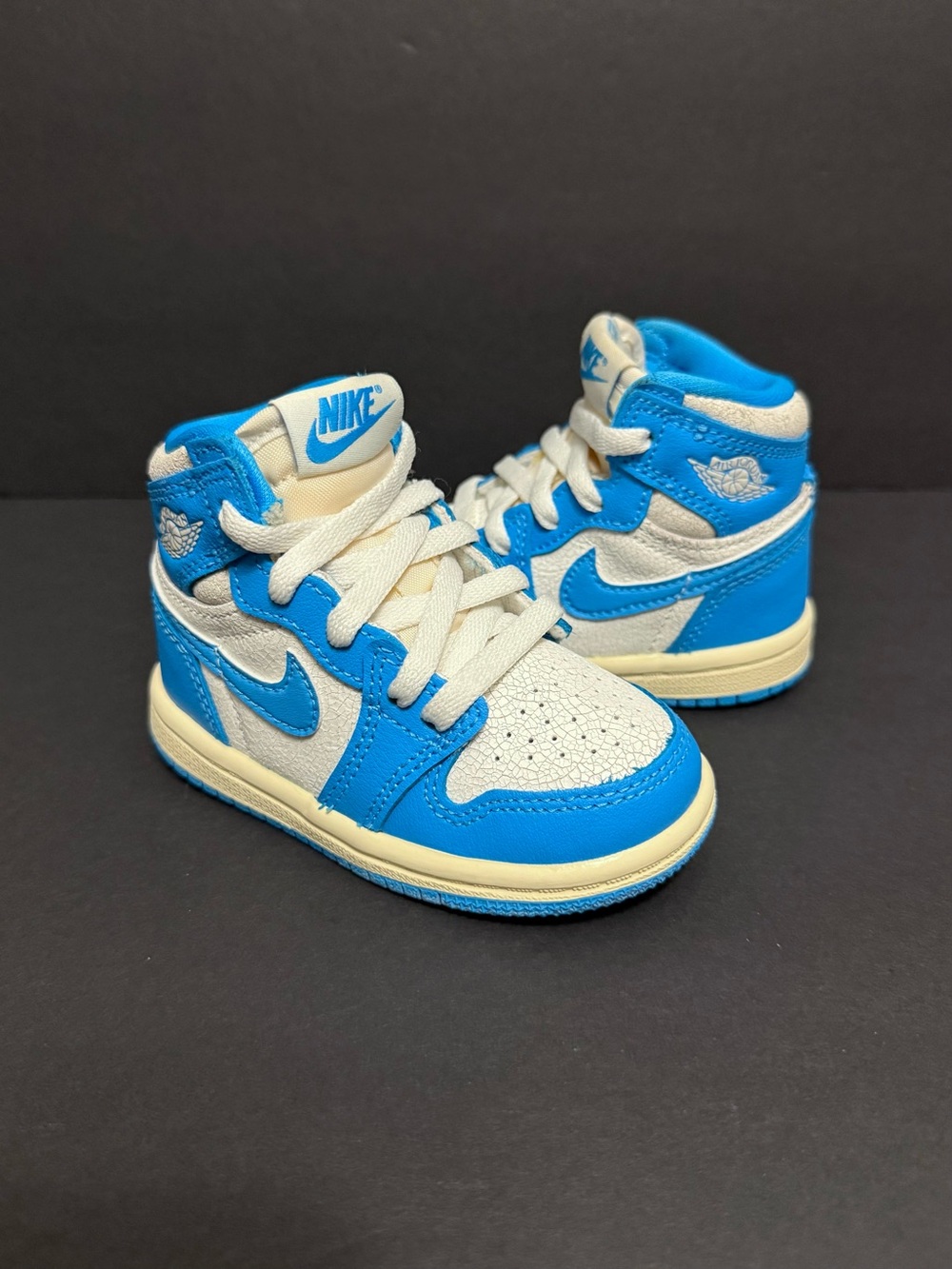 Air Jordan 1 Retro High OG Toddler UNC Reimagined Sz 5C [FD1413-402]